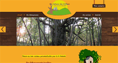 Desktop Screenshot of cabanesdescollines.com